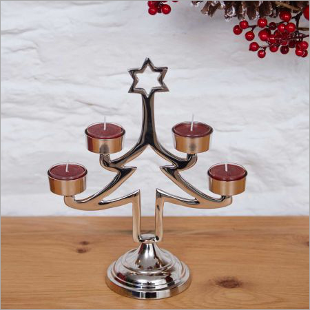 Fancy Christmas Candle Stand 