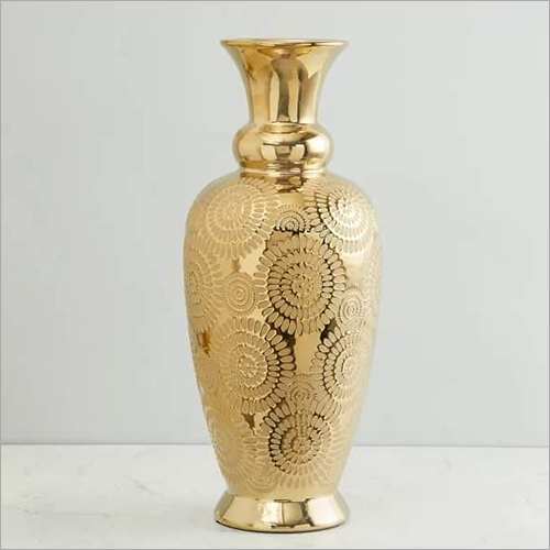 Brass Flower Vase By BANKE BIHARI IMPORT AND EXPORT