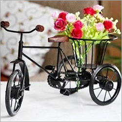Desktop Cycle Flower Stand By BANKE BIHARI IMPORT AND EXPORT