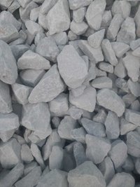 Marble Snow White Burnt lumps and Rocks for garden decotation and industrial project used