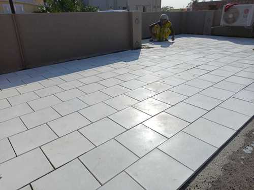 Terrace Tiles Silverplus glossy