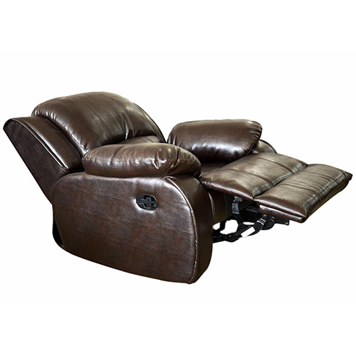 Suede Leather Recliner Sofa