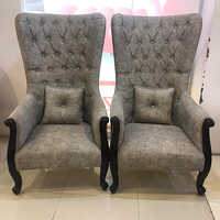 Suede Maharaja Chair