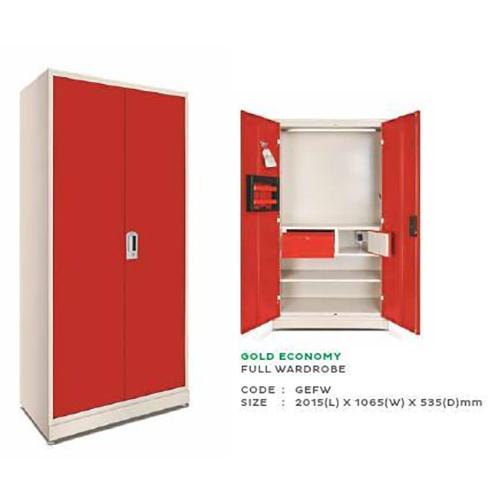 Gold Stainless Steel Rust-resistance Almirah