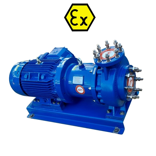 Pfa Lined Sealless Magnetic Drive Chemical Process Pump - Flow Rate: Max. 100M3/H