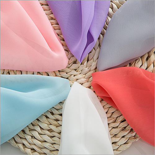 Viscose Georgette Dyed Fabric