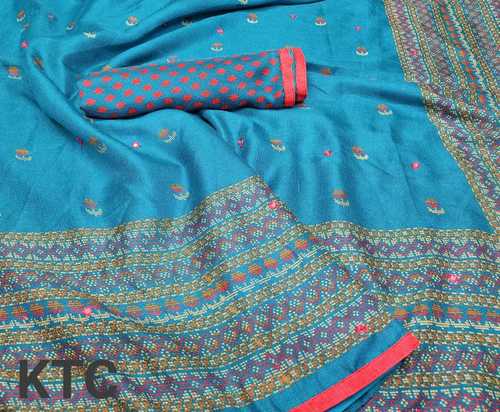 Multi Color Silk Saree