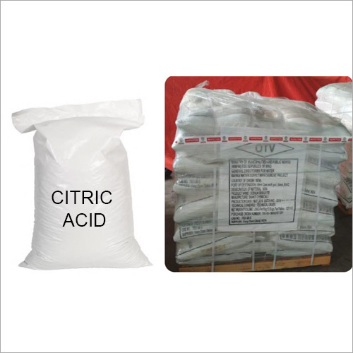 Citric Acid Powder - 100% Pure White Crystalline Powder, Food Grade, CAS No. 77-92-9, Assay 99.60%