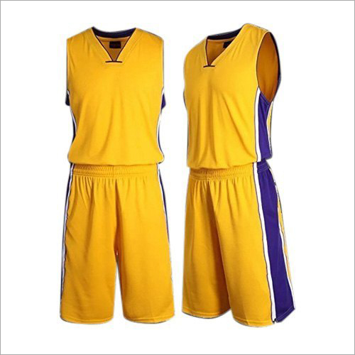 Mens Polyester Basketball Uniform