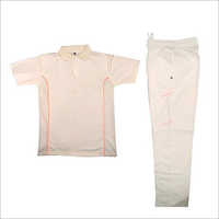 Plain White Cricket Uniform