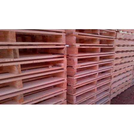 Rubber Wood Pallet By HINDUSTAN PALLETS AND PACKAGING