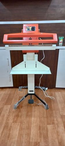 Orange Pedal Sealer Machine