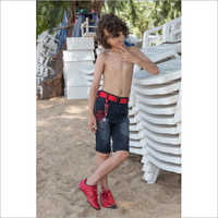 Black Boys Denim Capri