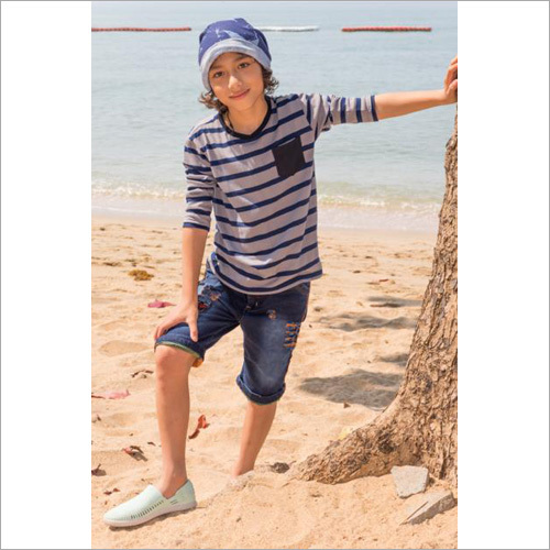 Boys Plain Capri