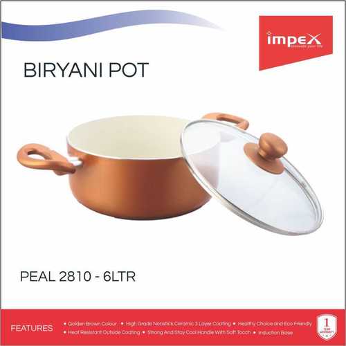 IMPEX Biryani Pot 6 Ltr (PEARL 2810 By NEWGENN INDIA