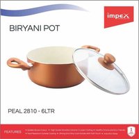 IMPEX Non stick cookware Biryani Pot 6 Ltr (PEARL 2810)