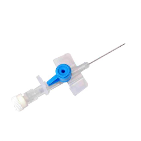 Catheter With Wings And Injection Port