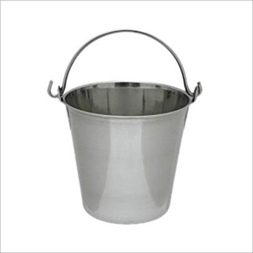 10 Ltr Capacity Stainless Steel Bucket