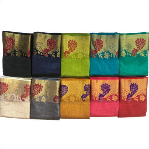 Avaiable In Different Color Kanchipuram Silk Saree