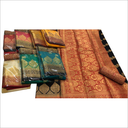 Avaiable In Different Color Party Wear Silk Saree