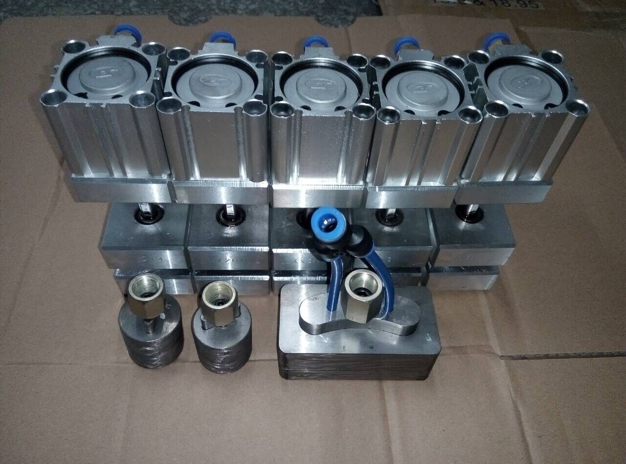 Pneumatic V Notch Punch Machine