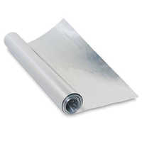 Silver Foil Gum Sheet - High Quality, 12x12 Inches , Strong Adhesive, Easy Removal Without Residue