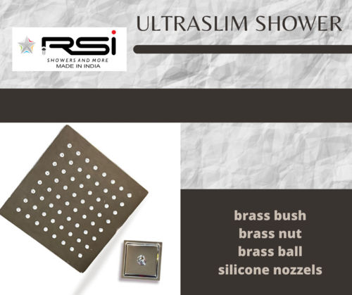 Stainless Steel Ultrathin Shower 6''x8''