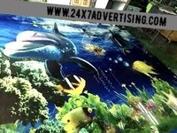 Digital Wall Painting - Water Activated Material Technology, Custom Size, Ink Media, Unique Indian Style Design, Low Maintenance Solution