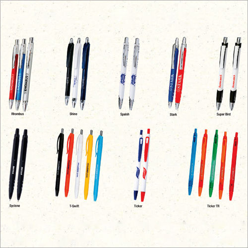 Blue Promotional Printed Ball Pen