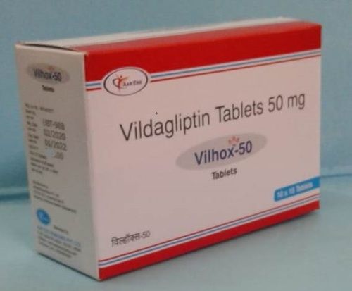 Vilhox-50 (Vildagliptin 50Mg Tablets) - Purity: High