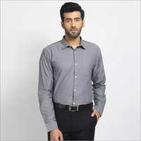 Cape Canary Glossy Grey Formal Shirt