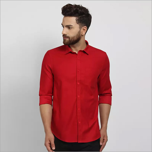 Cape Canary Red Formal Shirt
