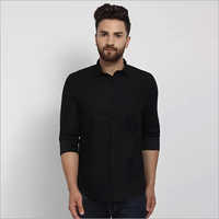 Cape Canary Black Formal Shirt