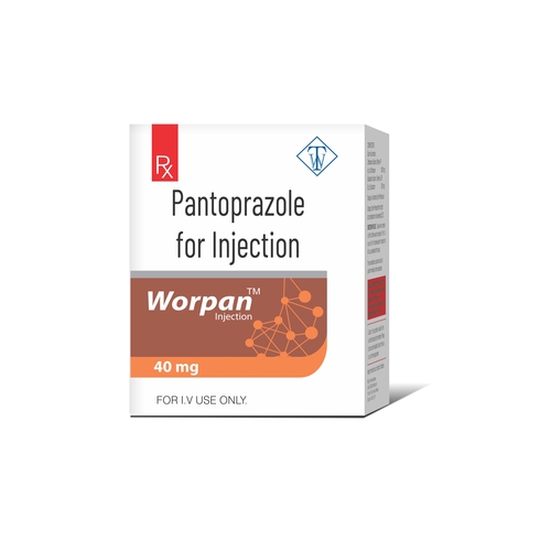 Truworth Worpan 40 (Pantoprazole 40 mgA Injection ) By TRUWORTH HEALTHCARE