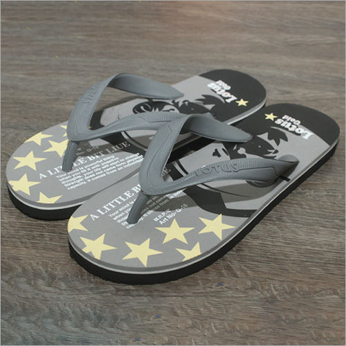 Boys Printed Rubber Slippers