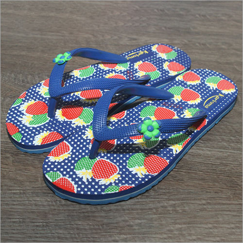 Ladies Rubber Beachwear Slipper