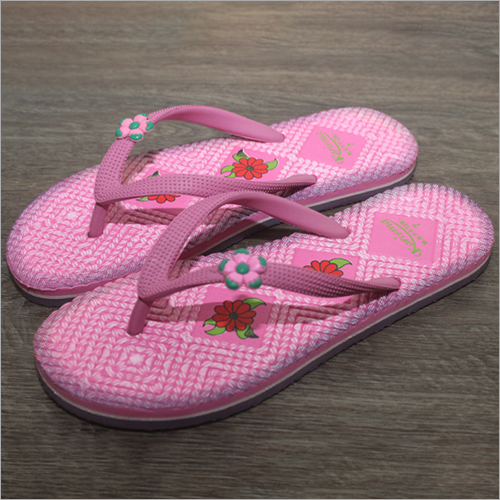 Ladies Rubber Designer Slippers