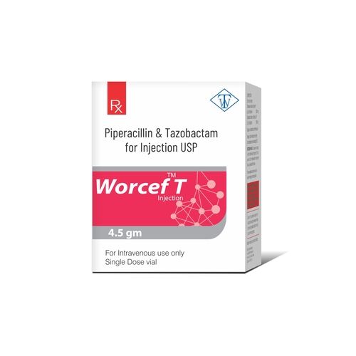 Truworth Worcef T (Piperacillin & Tazobactam Injection ) - Purity: 98%