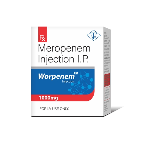 Worpenem (Meropenem Injection By TRUWORTH HEALTHCARE