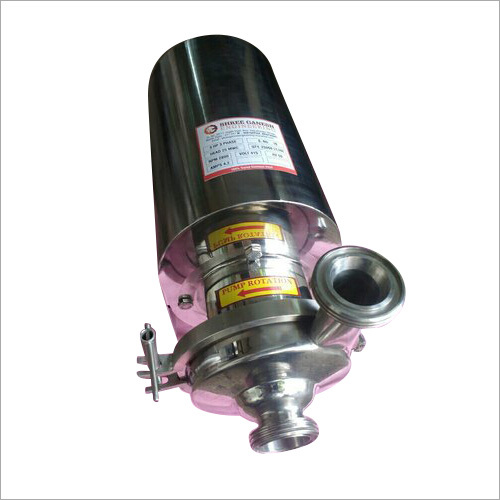 Stainless Steel Milk Pump - 3 HP, 50 KLPH Max Flow Rate, 3 Phase Motor | High Pressure, Ideal for Dairy, Food & Beverage, Pharma & Chemical Industry
