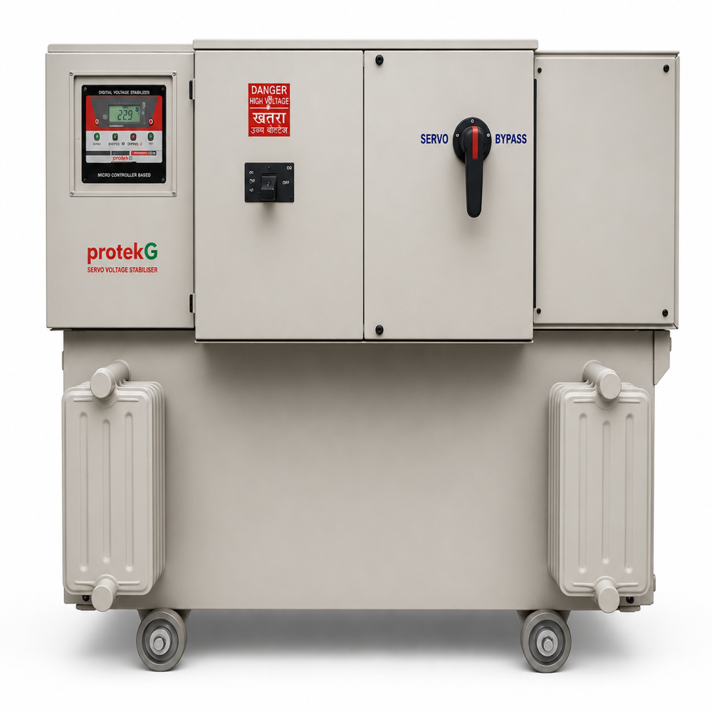 Three Phase Industrial Voltage Stabilizer - Current: Ac Ampere (amp)