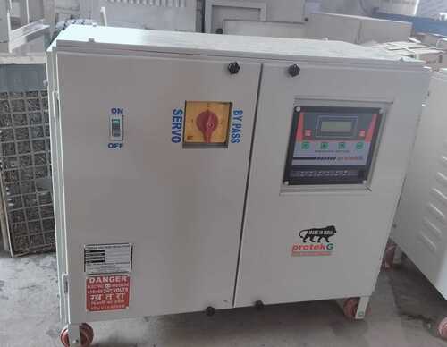 30 Kva Three Phase Servo Air Cooled Voltage Stabilizer - Ambient Temperature: 0 To 50 Celsius (Oc)