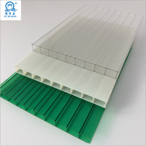 High Quality 2 Layers Greenhouse Polycarbonate Hollow Sheet