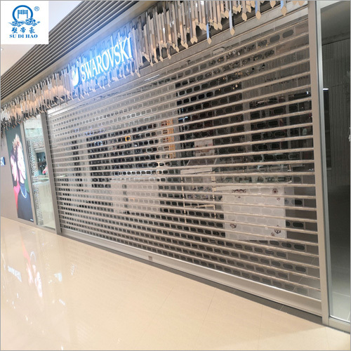 Clear Appearance Electric Roller Shutter Door