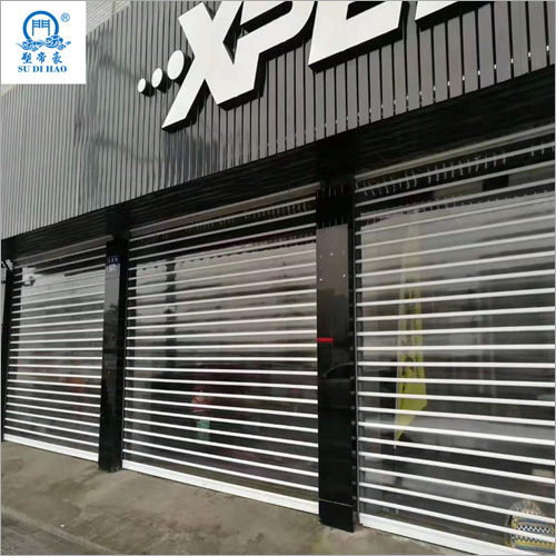 Luxurious Burglar Polycarbonate Rolling Shutter Door