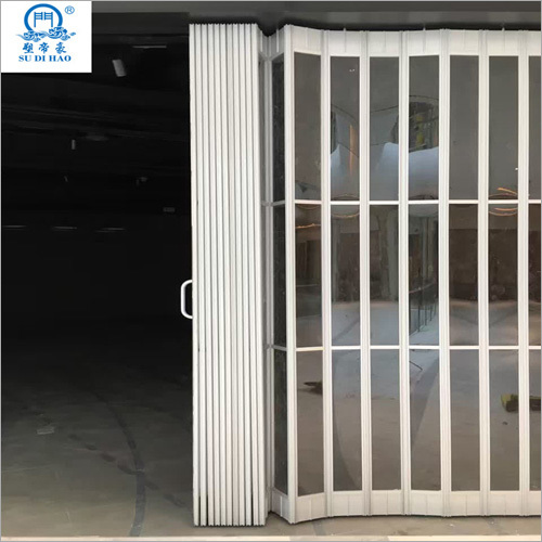 Commercial Automatic Sliding Aluminum Polycarbonate Folding Door By GUANGDONG SUNTIHO INTELLIGENT TECHNOLOGY CO., LTD