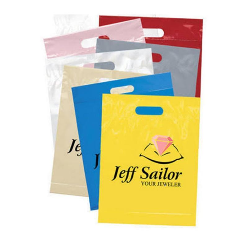 Printed Non Woven D Cut Bags - 8x10 Inches Size, Also Available in Various Dimensions