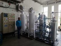 Psa Nitrogen Gas Plant - 5 To 5000 Nm3/hr Output | 99.999% Purity, Plc Control, Semi-automatic Operation, 12 Month Warranty