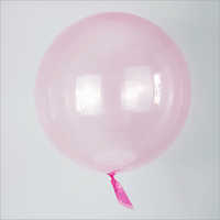 18 Inch Crystal Color Gaint Balloons - Color: Red