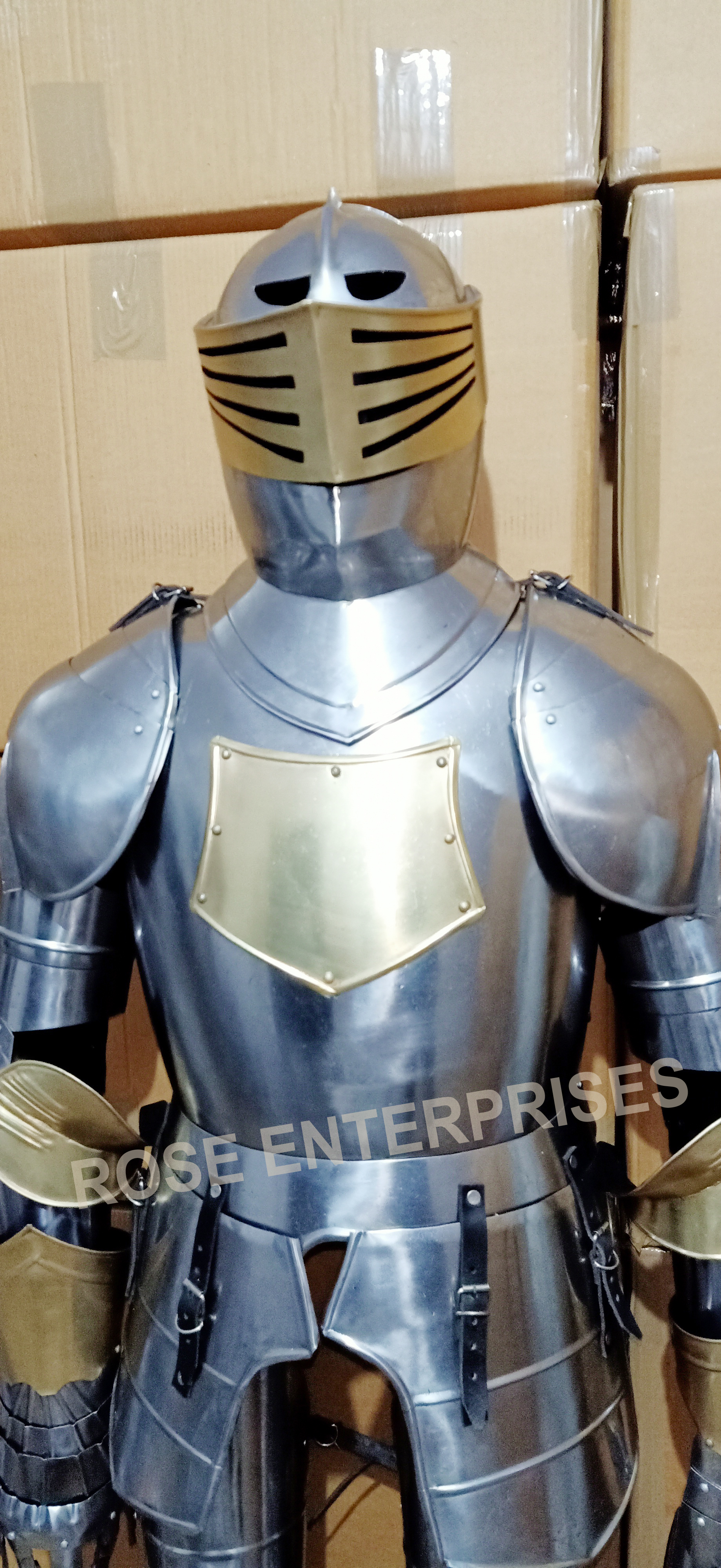 Spanish Dark Wearable Halloween Medieval Full suits of armor